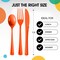 Exquisite Polished Plastic Silverware – 150 Pcs Heavy Duty Cutlery Set – 50 Each of Forks, Knives & Spoons – Disposable Utensil Set for Parties, Events & Catering – Flatware Set by Party Solids